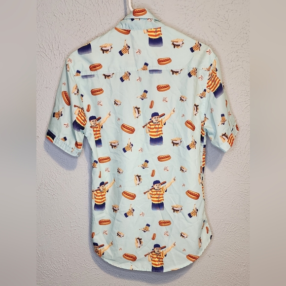 RSVLTS The Roosevelts The Sandlot Button Down Shirt Hambino Baseball Men's Small - Picture 2 of 5